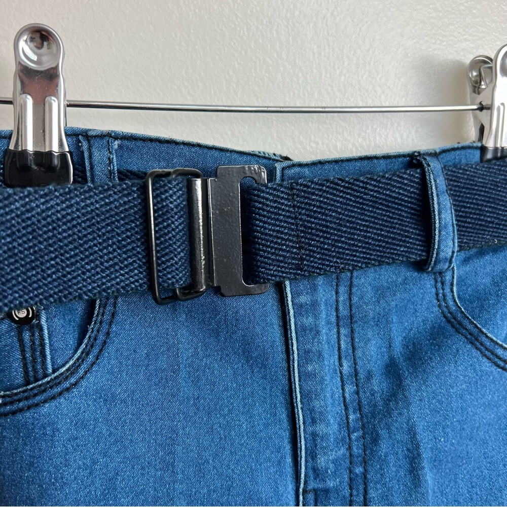NWT Retro 70s Style High Waisted Straight Leg Jeans - Picture 4 of 6